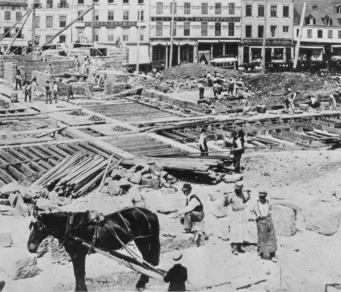 Photo d'archives du Vieux-Québec