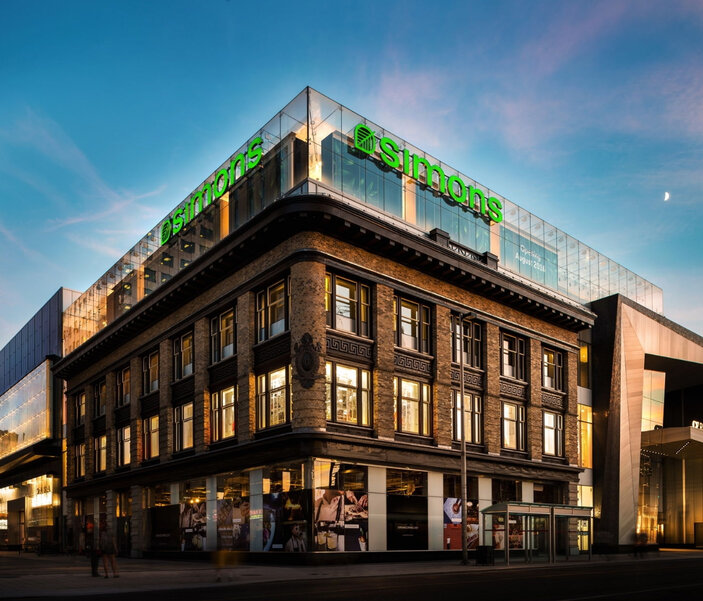 Magasin Simons de CF Centre Rideau
