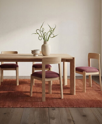 Retro-style wooden chair