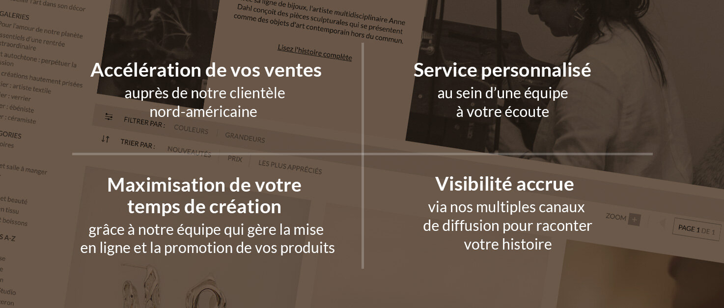 Les avantages de vous joindre à la communauté Fabrique 1840