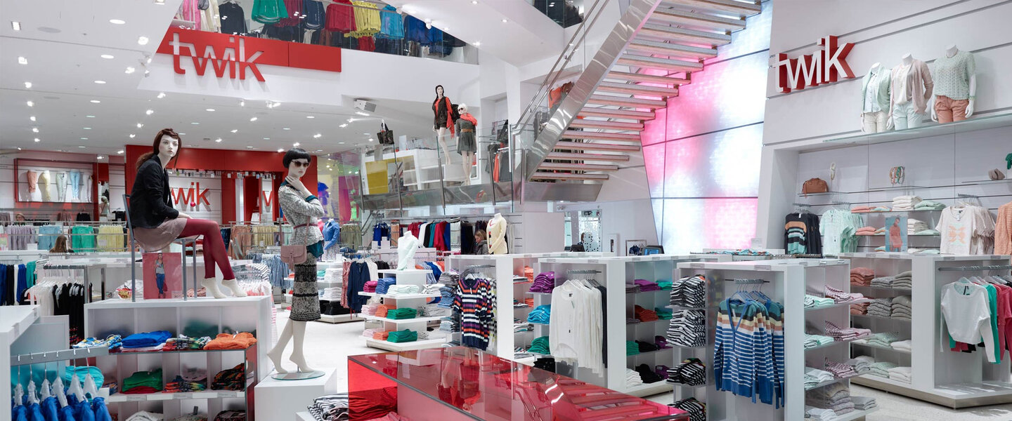 Simons store in downtown Quebec City