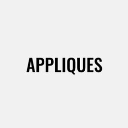 Appliques