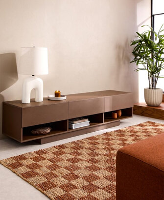 Wooden TV stand