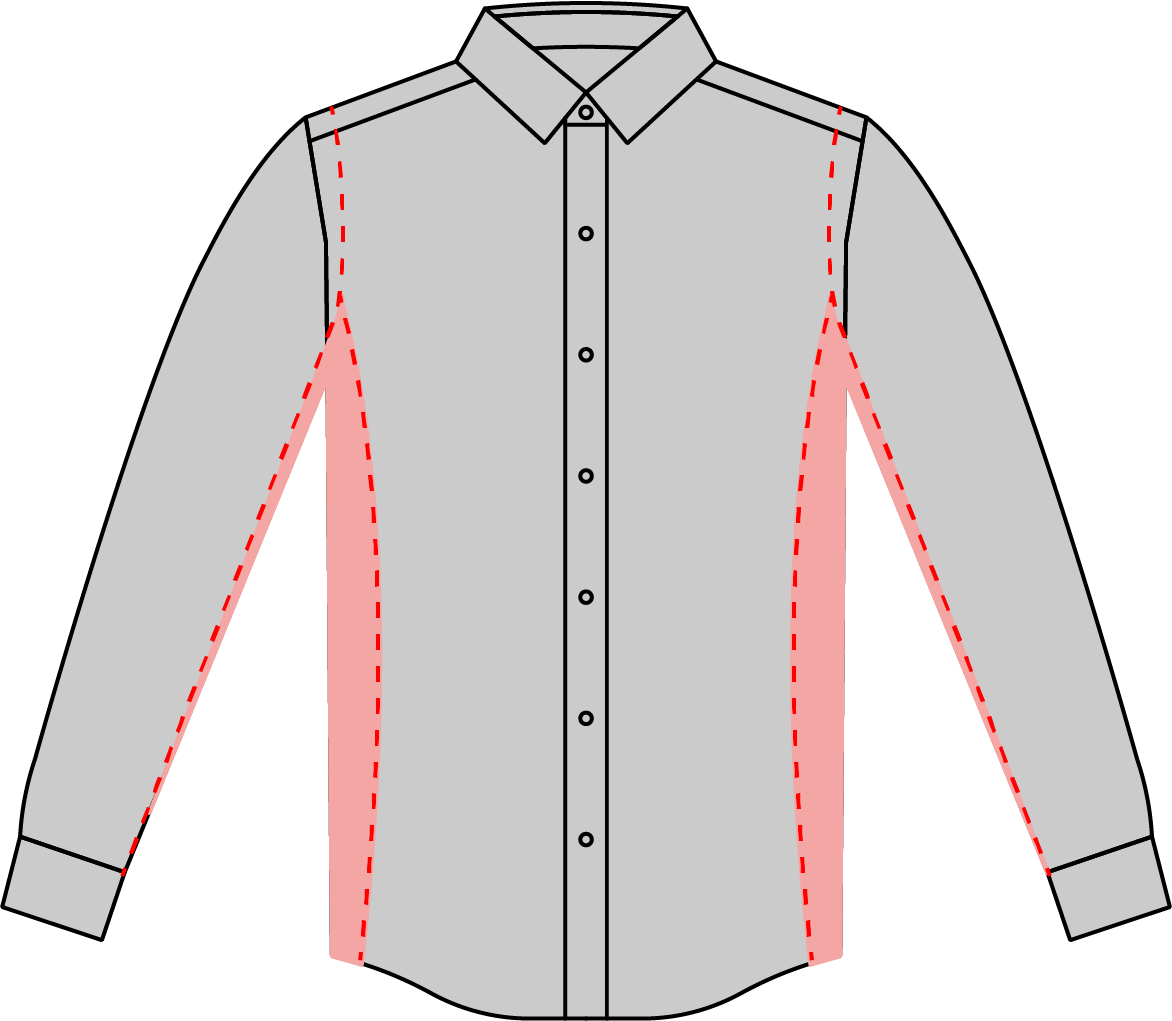 Coupe ajustée