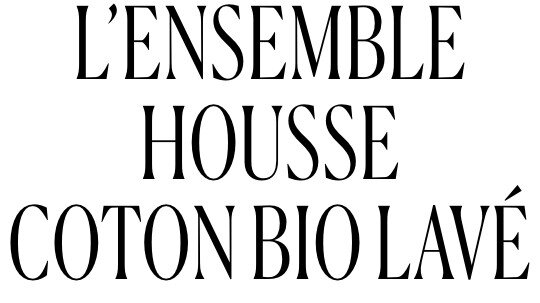 L'ensemble housse coton bio lavé