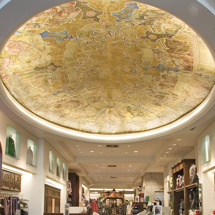 The cupola of Saint-Amand-les-Eaux by Walter Crane
