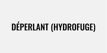 Déperlant (hydrofuge)