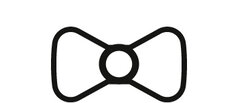 Suit and shirt fittings pictogram