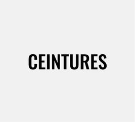 Ceintures
