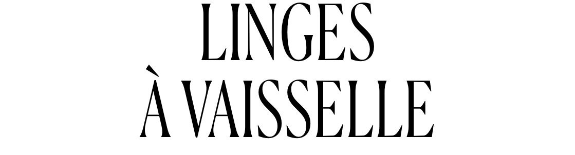 Linges à vaisselle