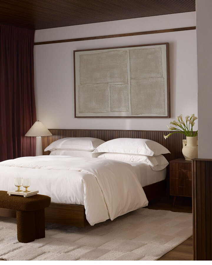Egyptian Cotton and Bamboo Duvet Cover Set by Hôtels Le Germain at Simons Maison