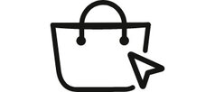 Online order pickup pictogram