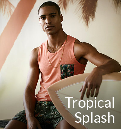Tropical paradise at Le 31 for men at Simons