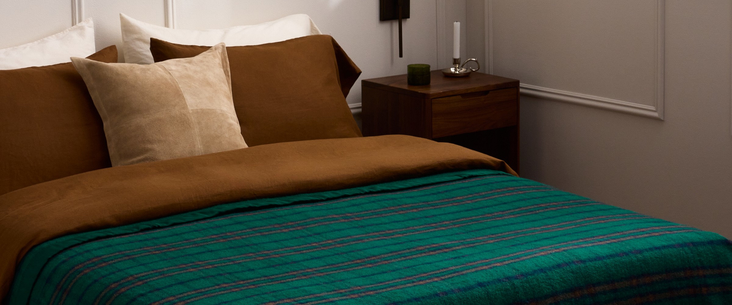 Tartan Blanket Designed Exclusively for Simons
