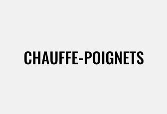 Chauffe-poignets