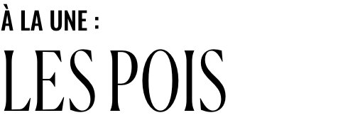 À la une : les pois