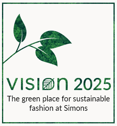 Vision, the green place for sustainable fashion at Simons