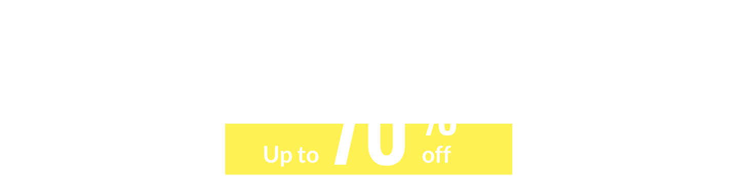 Designer Sale Up to 70% off