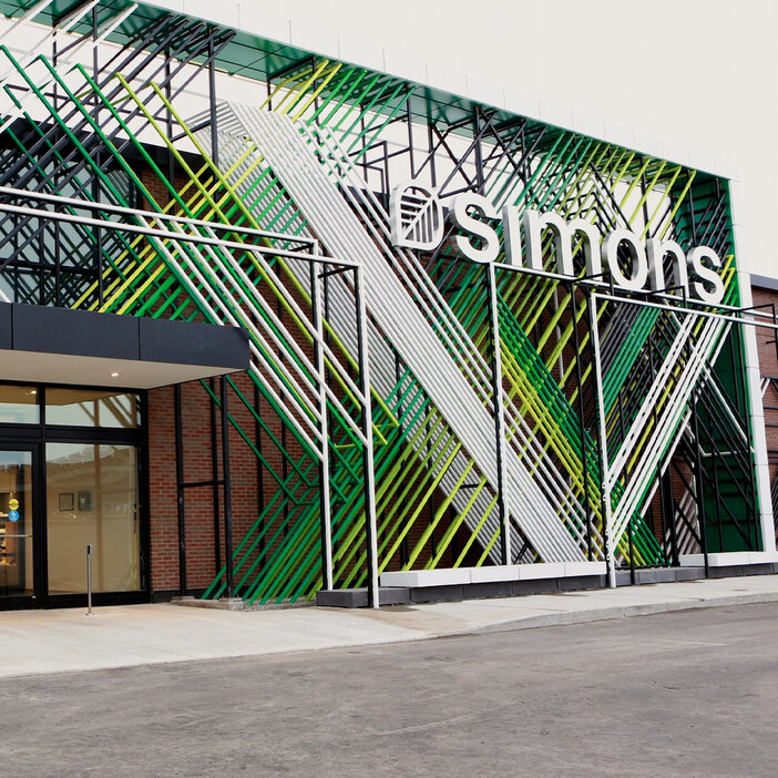 Façade du magasin Simons des Galeries de la Capitale