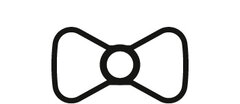 Pictogramme ajustement de mercerie