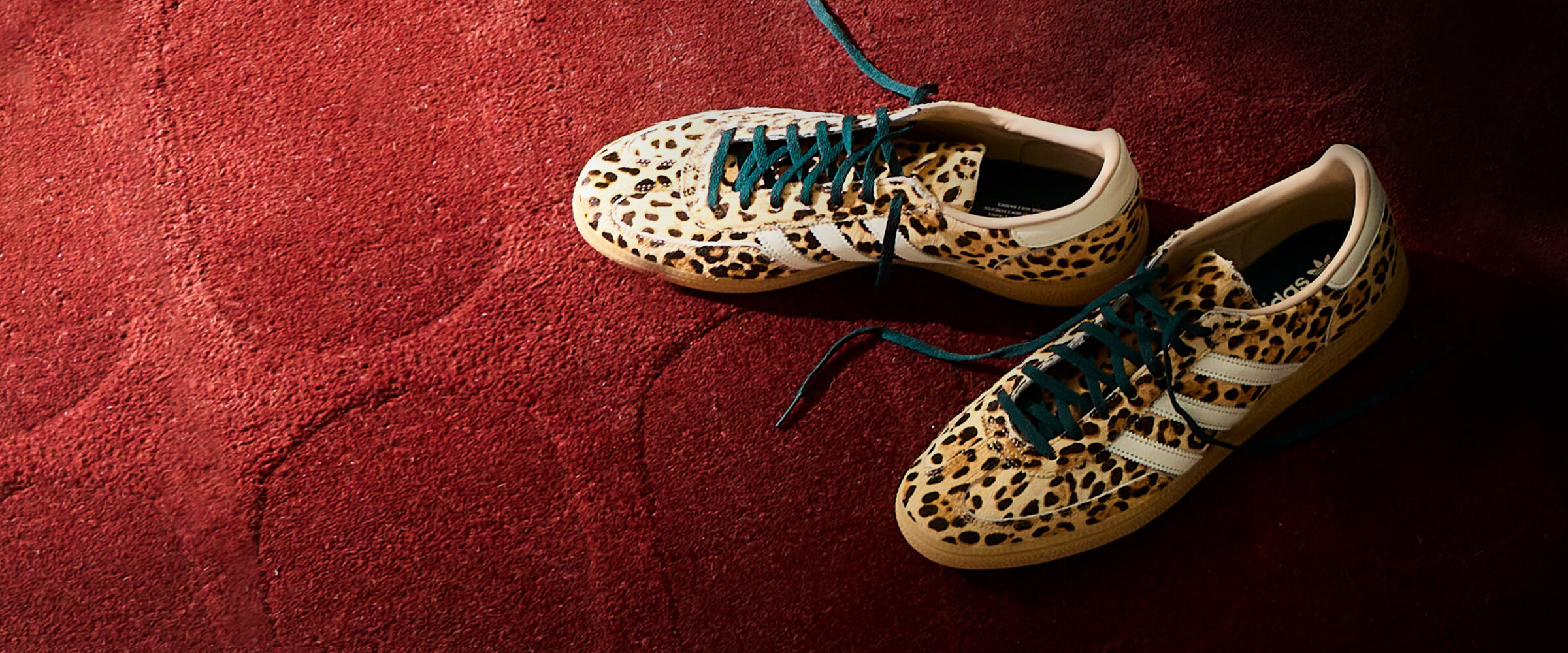 Leopard Samba sneakers by adidas Originals at Simons