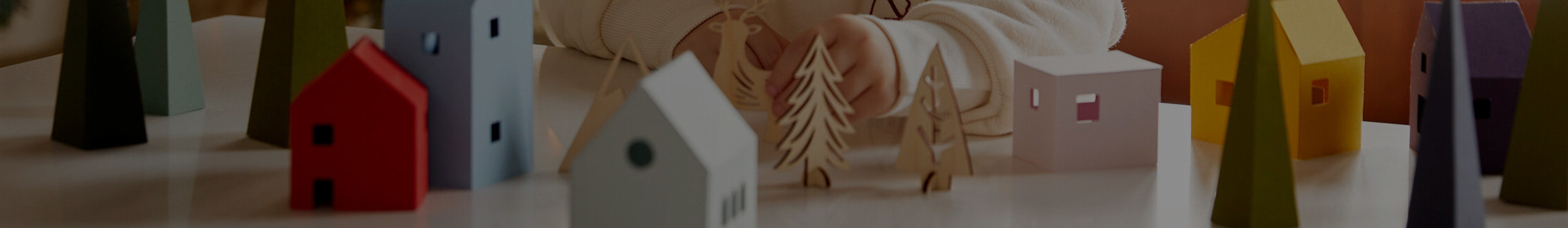 Advent Village to Assemble Designed by Des enfantillages at Fabrique 1840