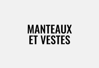 manteaux et vestes