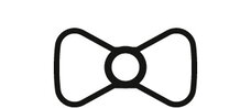 Pictogramme ajustement de mercerie