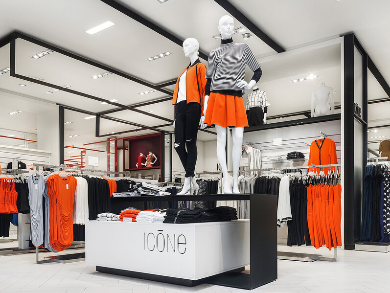 Rayon Icône en magasin