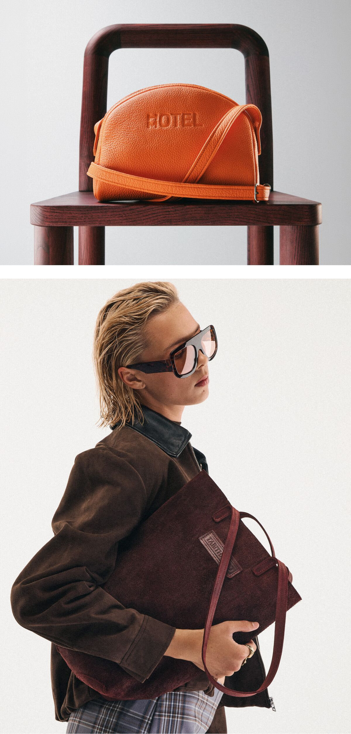 Orange Handbag