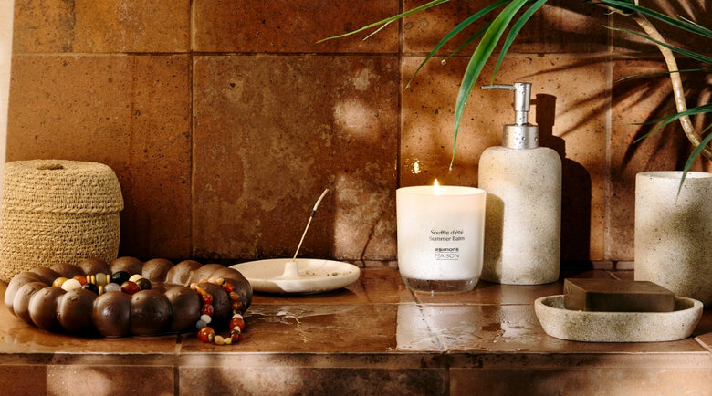 Une salle de bains apaisante au charme exotique