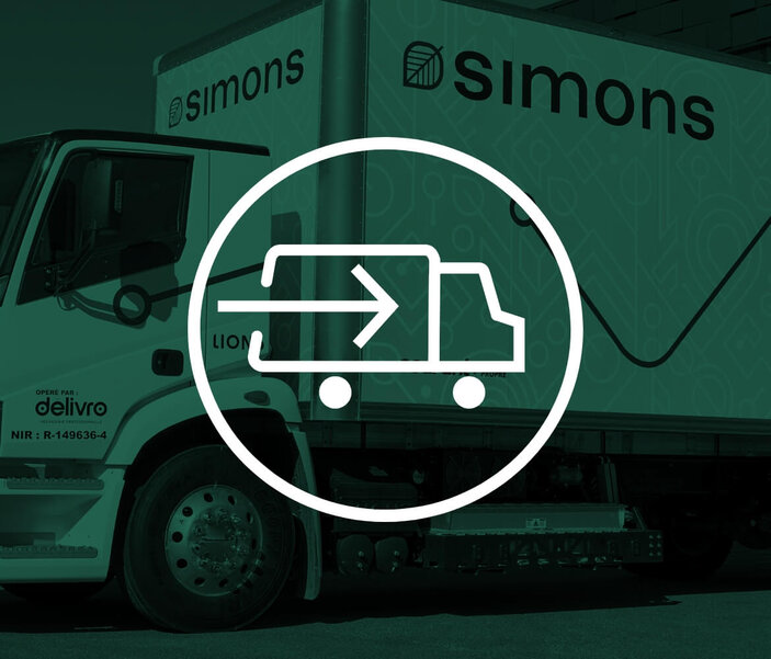 Livraison gratuite dès 50 $ CAN d'achats* pour les membres Les Simons