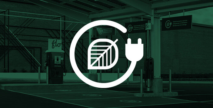 Charging stations pictogram