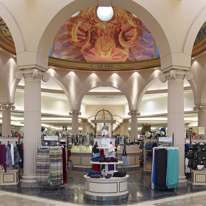 Coupole de l'ancien magasin Simons des Galeries de la Capitale