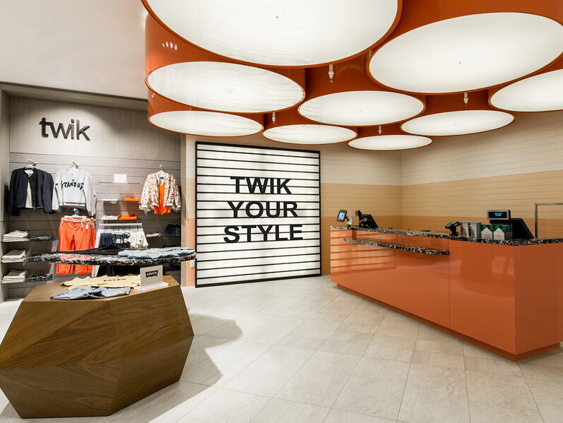 Twik department in store