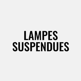 Lampes suspendues