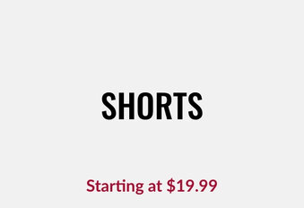 Shorts on sale at Twik