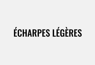 Écharpes légères