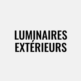 Luminaires extérieurs