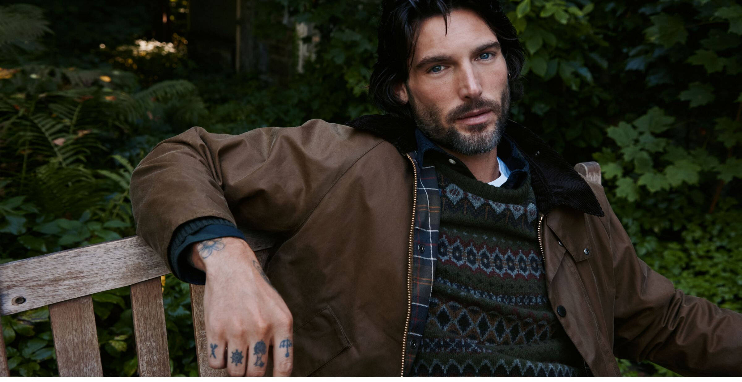 Le chandail Fair Isle héritage de Barbour chez Simons