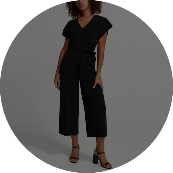 Jumpsuits Women Wrap V-neck Belted Short Sleeve Wide Leg Pants Romper  Summer Elegant One Piece Casual Office Outfits