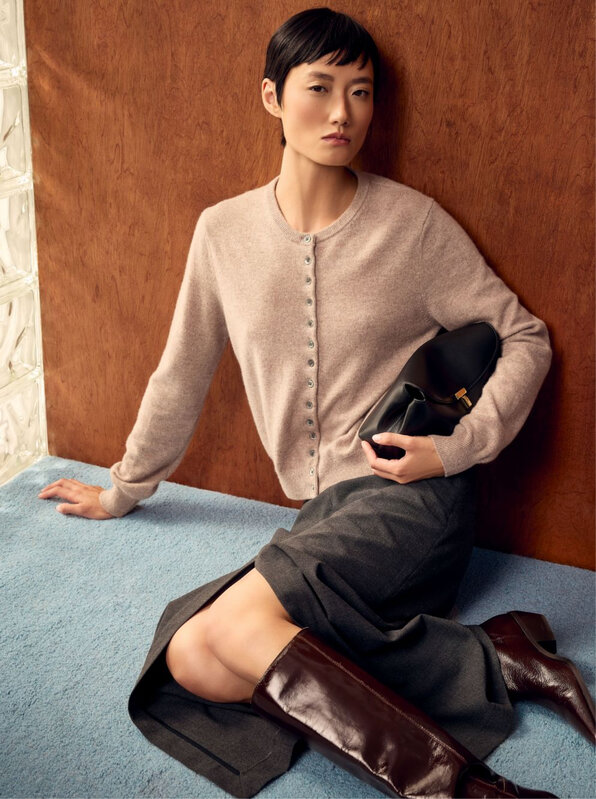 Pure cashmere cardigan by Édito par Simons