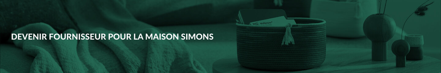 Devenir fournisseur pour La Maison Simons