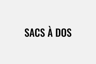 Sacs à dos