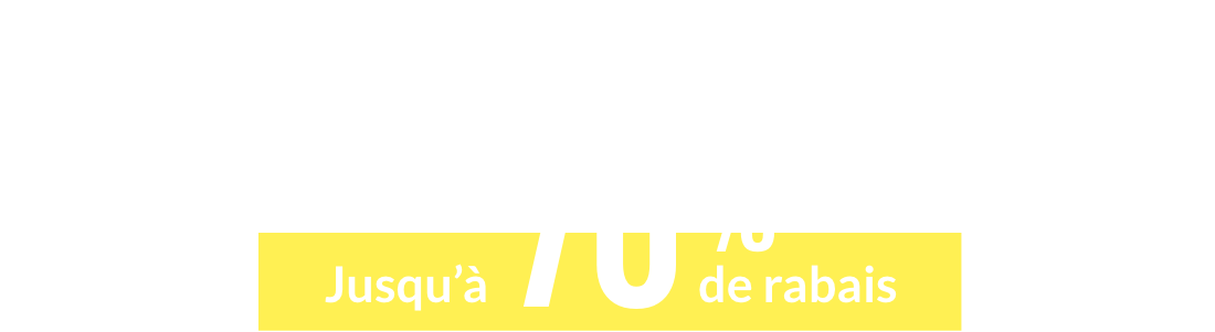 Soldes Designers Jusqu'à 70 % de rabais