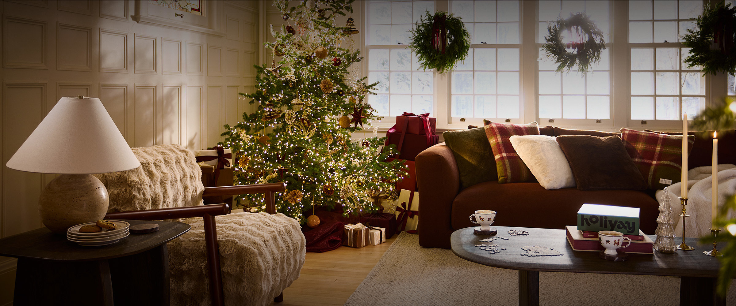 Ambiance Noël fastueux