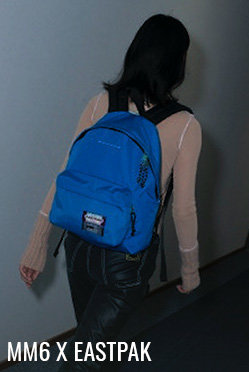 Reversible backpack by MM6 x Eastpak for women at Édito Simons
