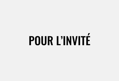 Pour l'invité