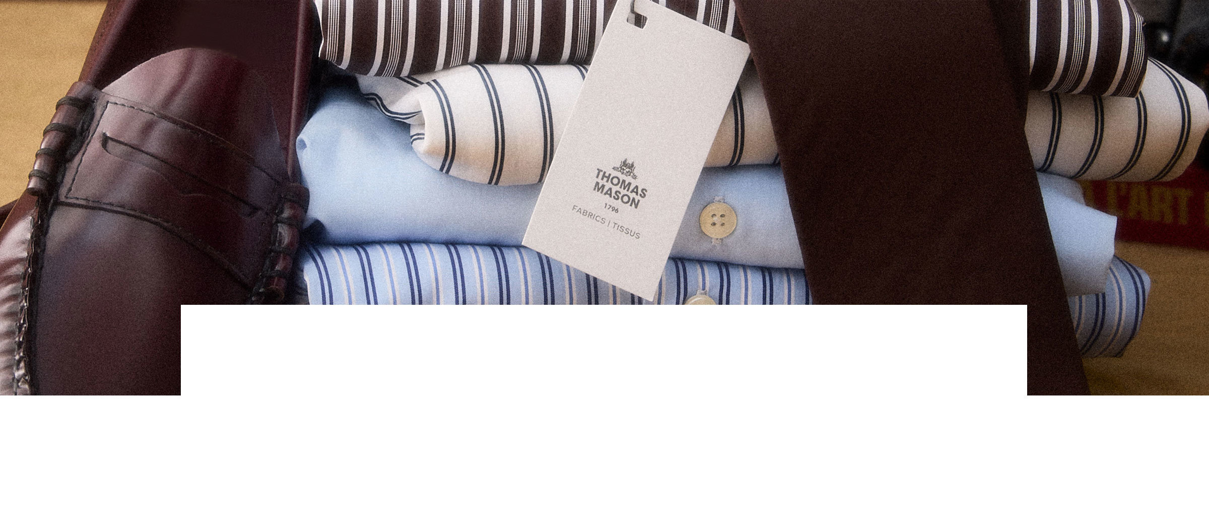 Le 31 x Thomas Mason shirts