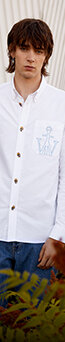 Vision button-down shirt by JW Anderson for men at Simons